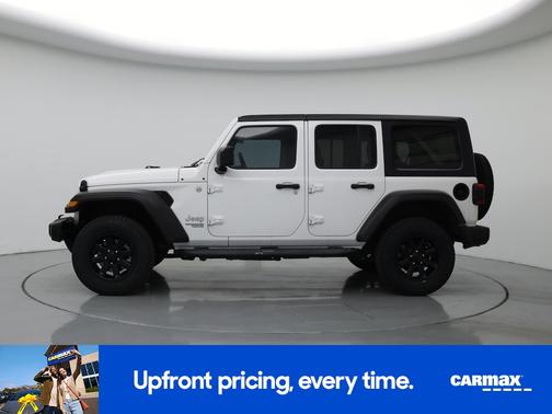 White 2020 Jeep Wrangler Unlimited Sport S