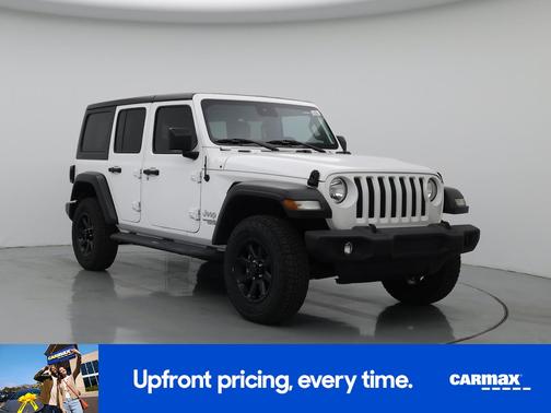 White 2020 Jeep Wrangler Unlimited Sport S