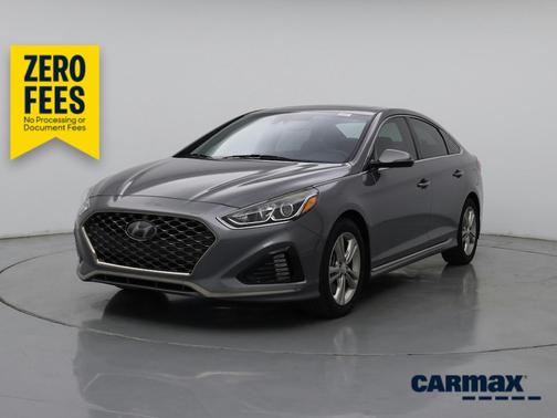 Silver 2018 Hyundai SONATA Sport