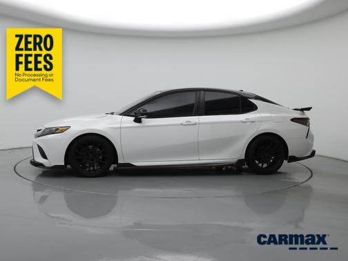 White 2023 Toyota Camry TRD