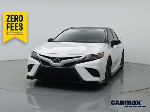 White 2023 Toyota Camry TRD