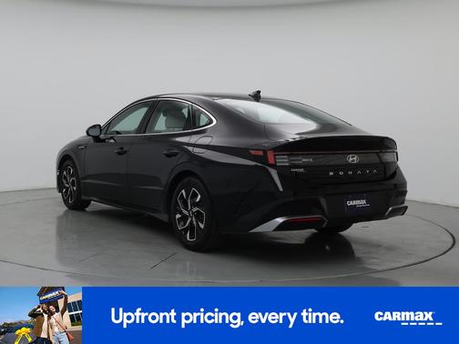 Black 2025 Hyundai SONATA SEL
