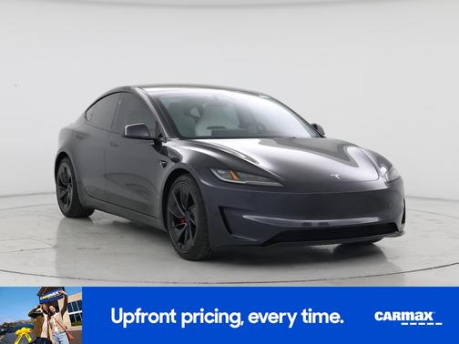 Gray 2024 Tesla Model 3 Performance