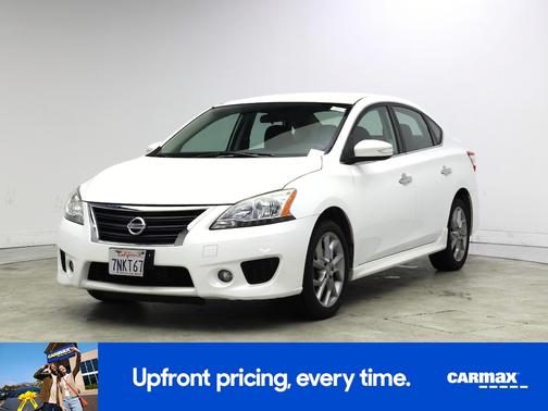 White 2015 Nissan Sentra SR