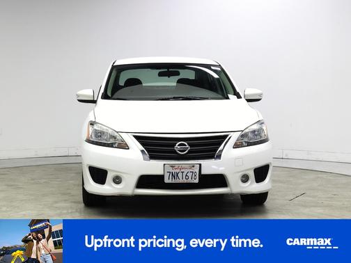 White 2015 Nissan Sentra SR