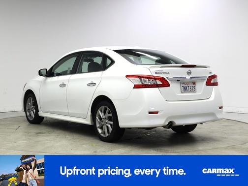 White 2015 Nissan Sentra SR