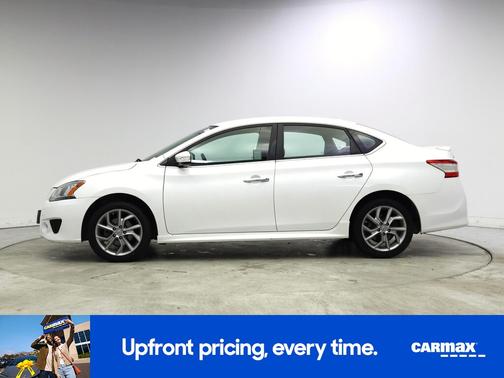 White 2015 Nissan Sentra SR