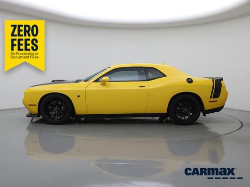Yellow 2017 Dodge Challenger SRT 392