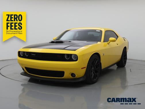 Yellow 2017 Dodge Challenger SRT 392