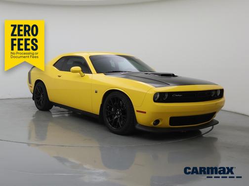Yellow 2017 Dodge Challenger SRT 392