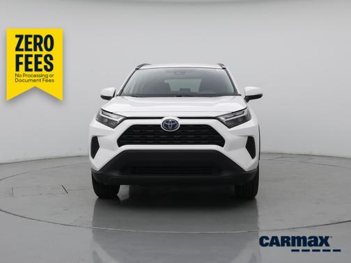White 2024 Toyota RAV4 Hybrid LE