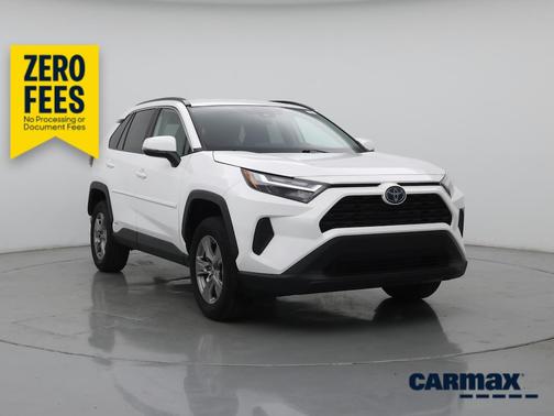 White 2024 Toyota RAV4 Hybrid LE