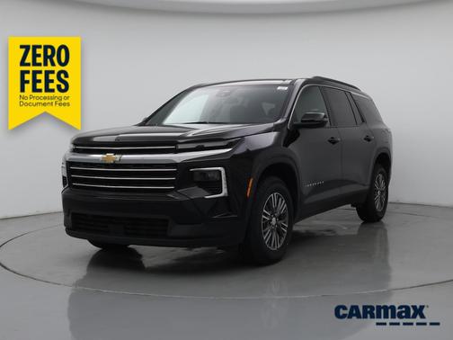 Black 2025 Chevrolet Traverse LT
