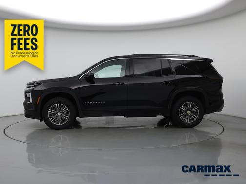 Black 2025 Chevrolet Traverse LT