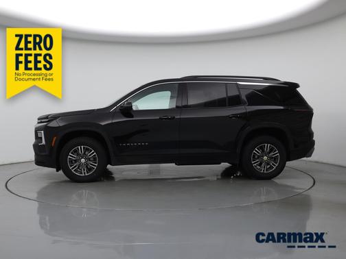 Black 2025 Chevrolet Traverse LT