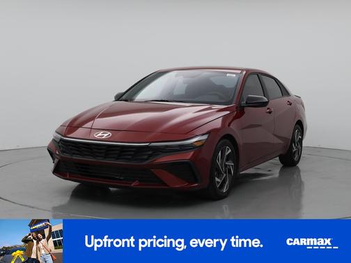 Red 2025 Hyundai ELANTRA SEL Sport