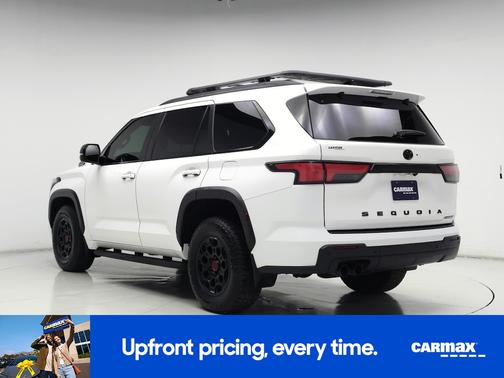 White 2025 Toyota Sequoia TRD Pro