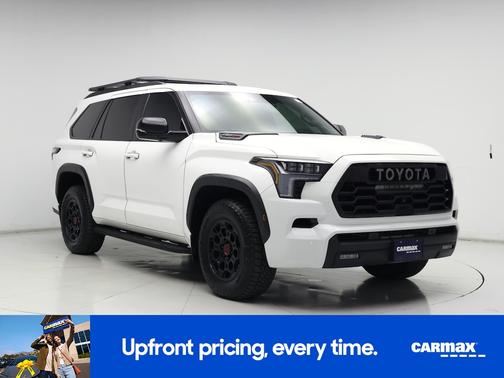White 2025 Toyota Sequoia TRD Pro