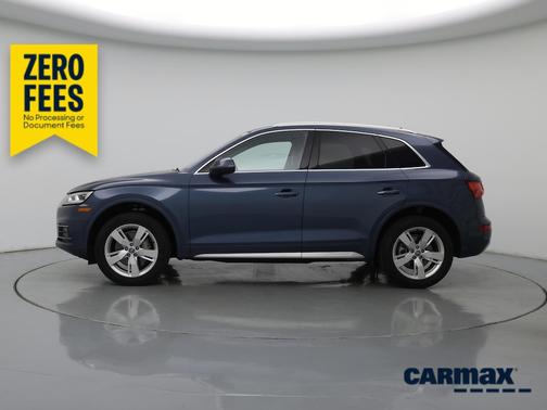 Blue 2018 Audi Q5 Premium Plus