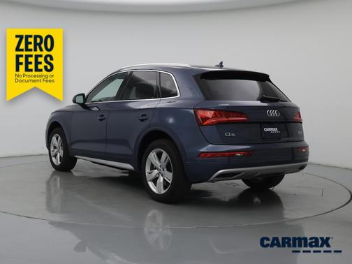 Blue 2018 Audi Q5 Premium Plus