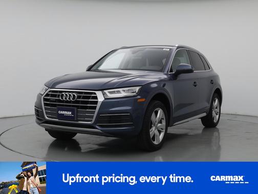 Blue 2018 Audi Q5 Premium Plus