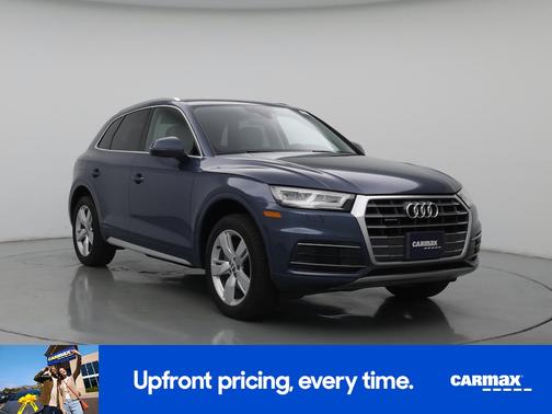 Blue 2018 Audi Q5 Premium Plus