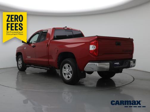 Red 2020 Toyota Tundra SR5