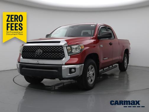Red 2020 Toyota Tundra SR5
