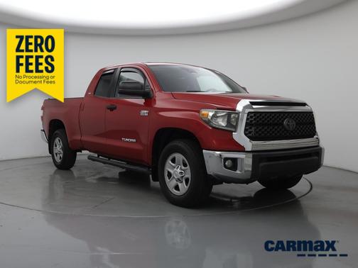 Red 2020 Toyota Tundra SR5