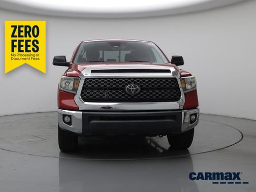 Red 2020 Toyota Tundra SR5