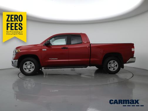 Red 2020 Toyota Tundra SR5