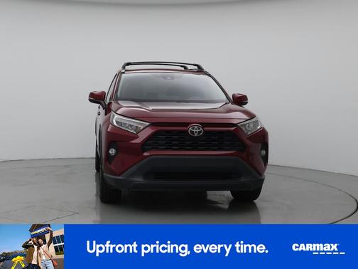 Red 2019 Toyota RAV4 XLE Premium