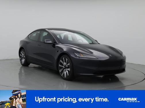 Gray 2025 Tesla Model 3 Long Range