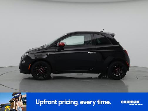 Black 2016 FIAT 500 Pop