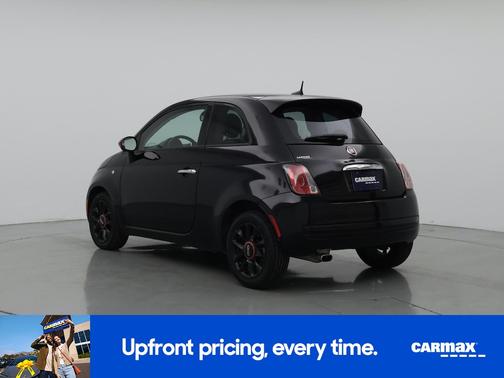 Black 2016 FIAT 500 Pop