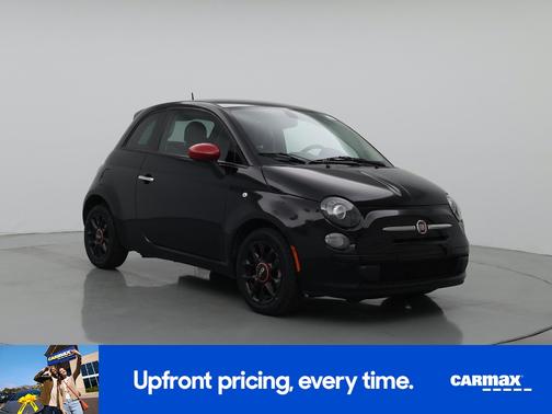 Black 2016 FIAT 500 Pop