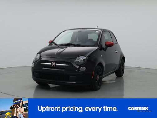 Black 2016 FIAT 500 Pop