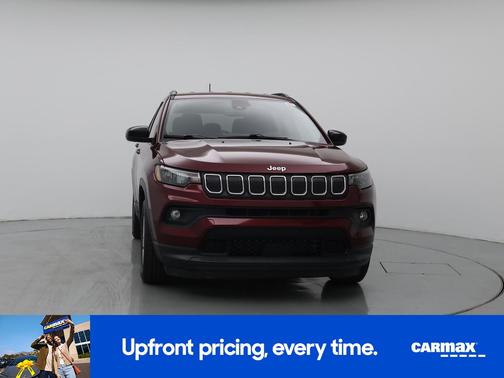 Red 2022 Jeep Compass Latitude