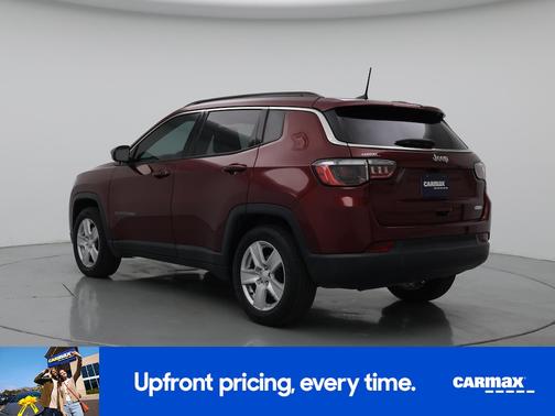 Red 2022 Jeep Compass Latitude