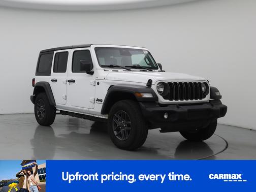 White 2025 Jeep Wrangler Sport S