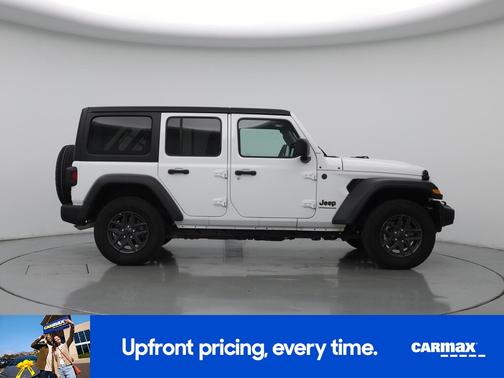 White 2025 Jeep Wrangler Sport S