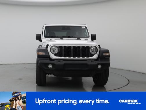 White 2025 Jeep Wrangler Sport S