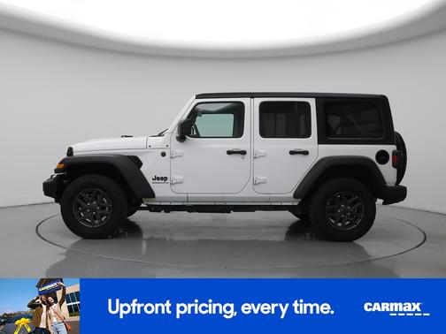 White 2025 Jeep Wrangler Sport S