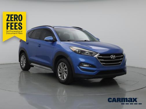 Blue 2018 Hyundai TUCSON SEL Plus