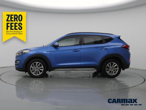 Blue 2018 Hyundai TUCSON SEL Plus