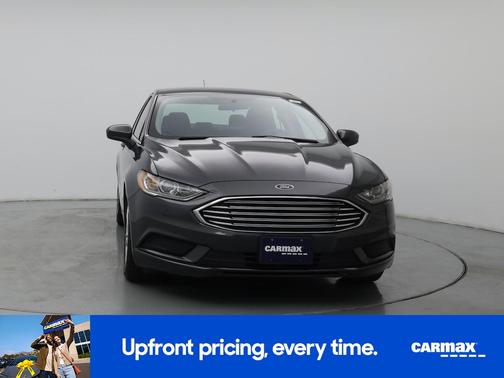 Gray 2018 Ford Fusion Hybrid SE