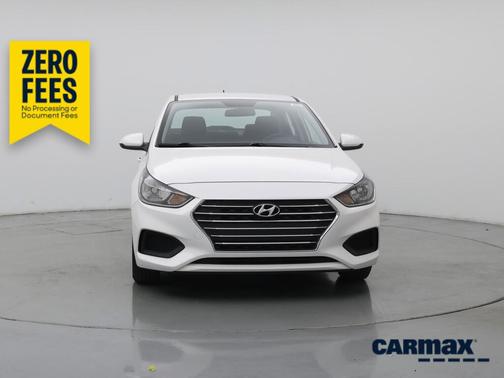 White 2020 Hyundai Accent SE