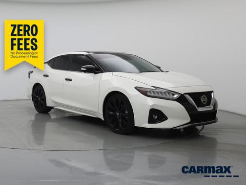 White 2020 Nissan Maxima SR