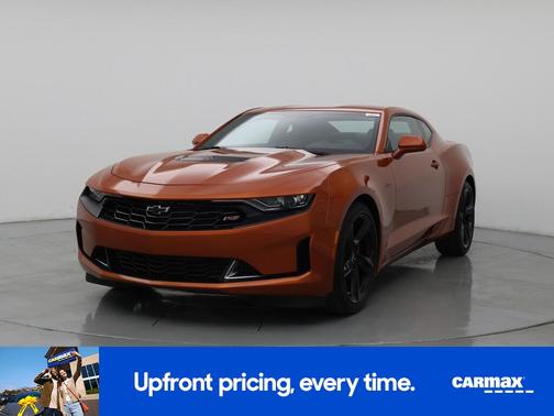 Orange 2022 Chevrolet Camaro LT1