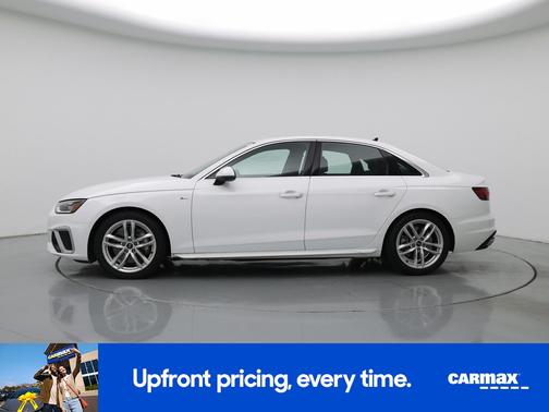White 2024 Audi A4 S-Line Premium